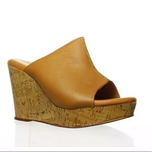 Mas Artisan Camel Wedge Sandal